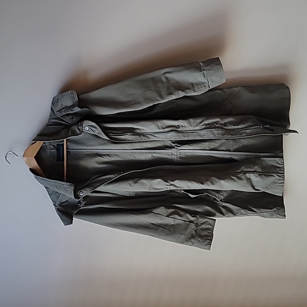 Banana Republic Long Oversized Military Jacket- Size M